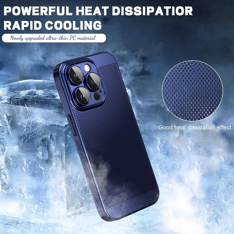 Pour L'iphone 14 Pro Max Dissipation Heat Dissipation, le Boîtier du  Téléphone Fonctionne Pour le Support de Voiture Magnétique, Coquille de  Téléphone