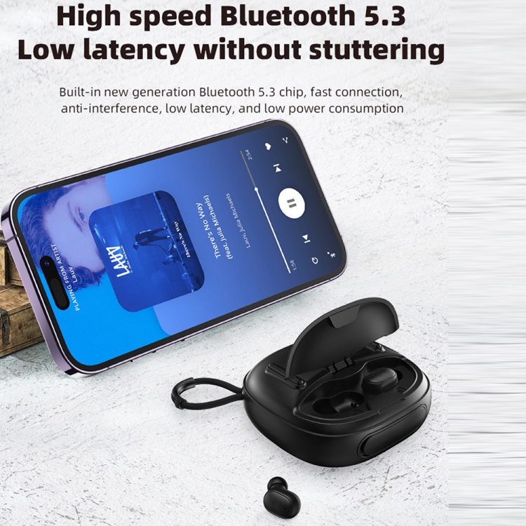 T&G TG-813 2 in 1 TWS Bluetooth Speaker Earphone with Charging Box(Grey) T&G TG-813 2 in 1 TWS Bluetooth Speaker Earphone with Charging Box(Grey)