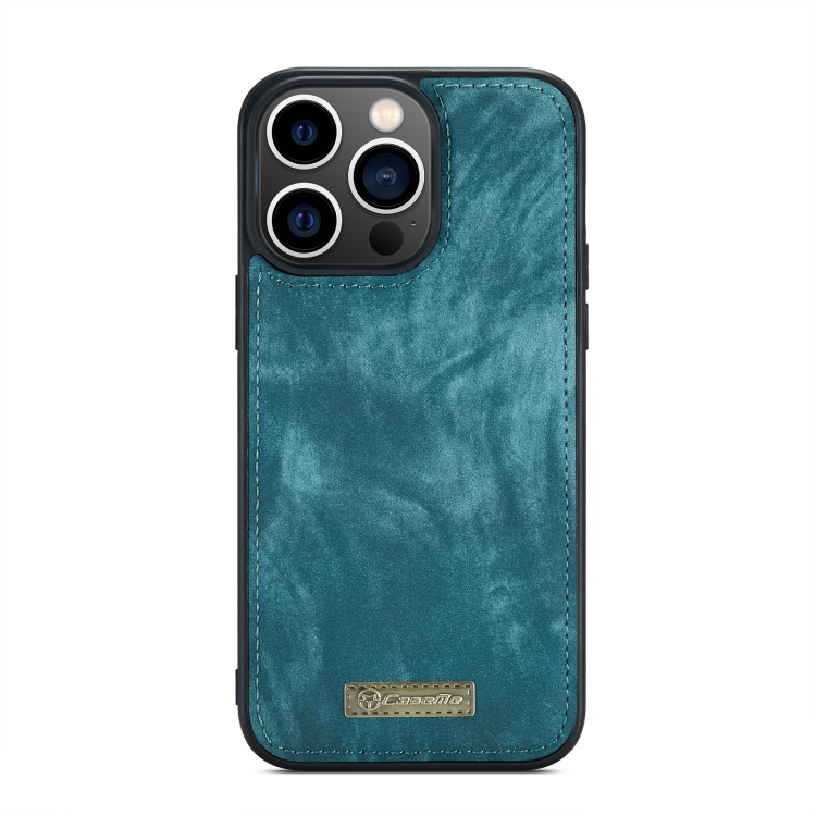 For iPhone 15 Pro CaseMe 008 Detachable Multifunctional Leather Phone Case(Blue) For iPhone 15 Pro CaseMe 008 Detachable Multifunctional Leather Phone Case(Blue)