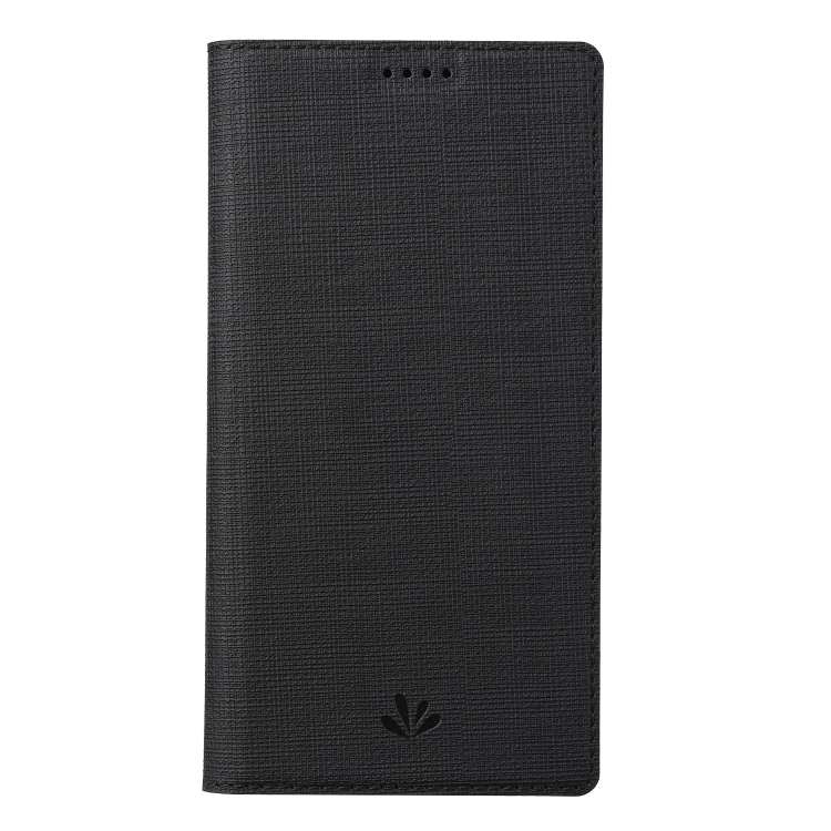 For iPhone 15 Pro Max ViLi DMX Series Shockproof TPU + PU Leather Magnetic Attraction Horizontal Flip Case(Black) - 1