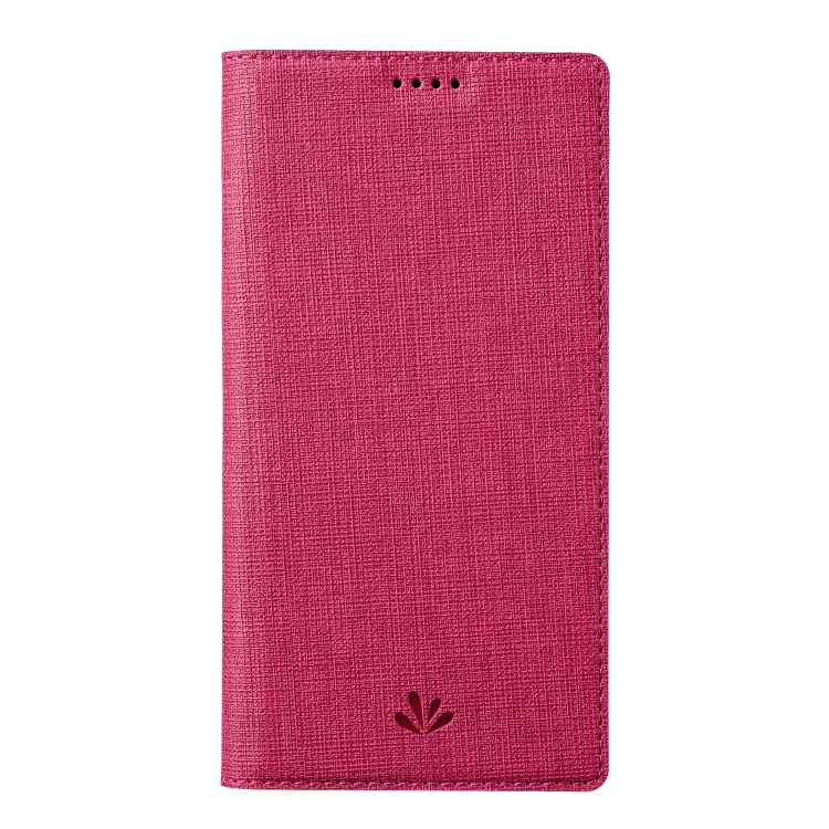 For iPhone 15 ViLi DMX Series Shockproof TPU + PU Leather Magnetic Attraction Horizontal Flip Case(Rose Red)