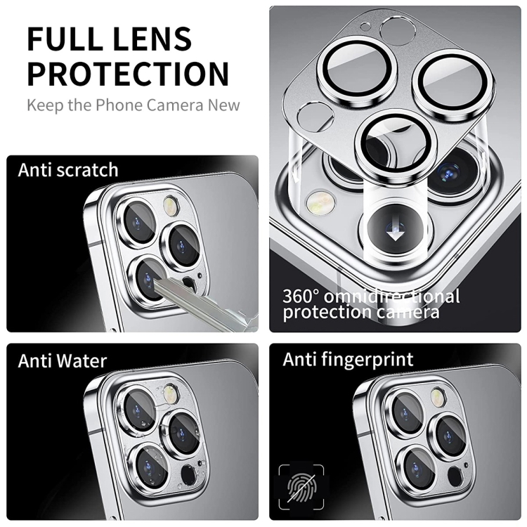 For iPhone 12 Pro ENKAY Hat-Prince Anti-reflection Camera Lens Aluminium Alloy Tempered Glass Film(Blue) For iPhone 12 Pro ENKAY Hat-Prince Anti-reflection Camera Lens Aluminium Alloy Tempered Glass Film(Blue)