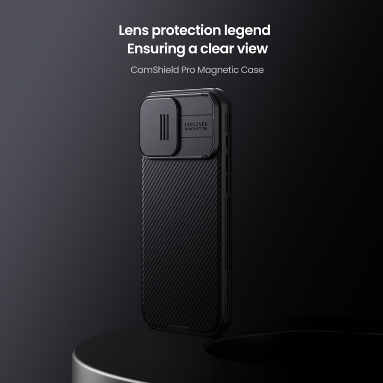 For iPhone 16 Pro Max NILLKIN CamShield Pro Magnetic Magsafe Phone Case(Black) For iPhone 16 Pro Max NILLKIN CamShield Pro Magnetic Magsafe Phone Case(Black)
