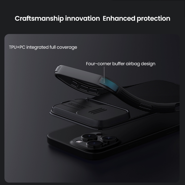 For iPhone 16 Pro Max NILLKIN CamShield Pro Magnetic Magsafe Phone Case(Black) For iPhone 16 Pro Max NILLKIN CamShield Pro Magnetic Magsafe Phone Case(Black)