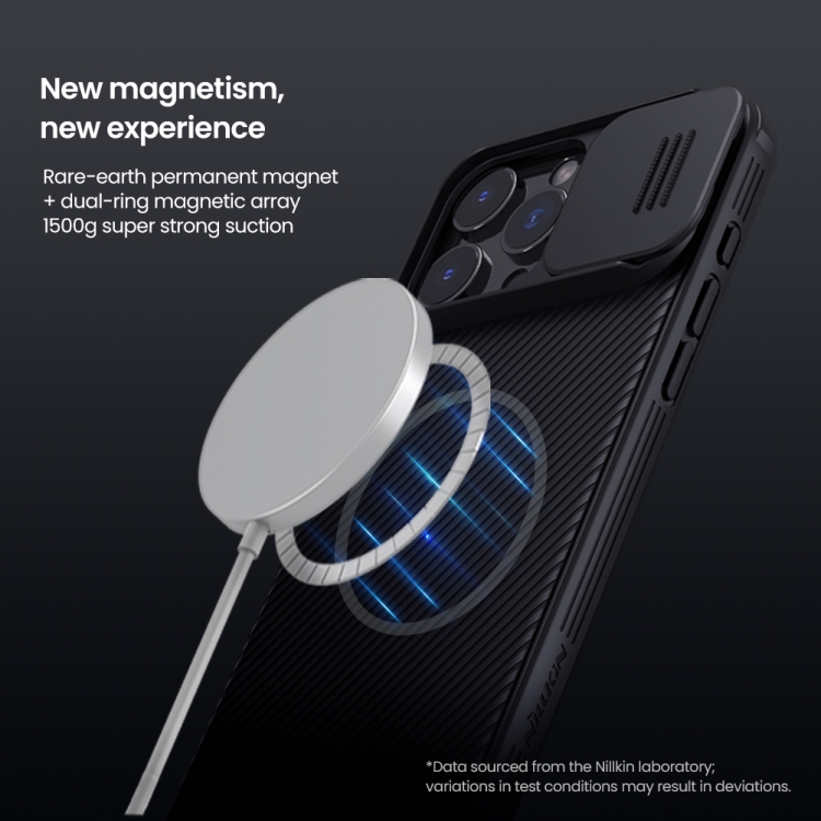 For iPhone 16 Pro Max NILLKIN CamShield Pro Magnetic Magsafe Phone Case(Black) For iPhone 16 Pro Max NILLKIN CamShield Pro Magnetic Magsafe Phone Case(Black)