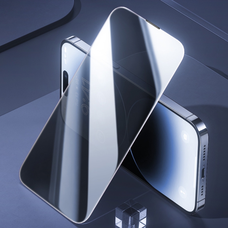 For iPhone 15 Plus Baseus Sapphire Series Dustproof Peep-proof Tempered Glass Film For iPhone 15 Plus Baseus Sapphire Series Dustproof Peep-proof Tempered Glass Film