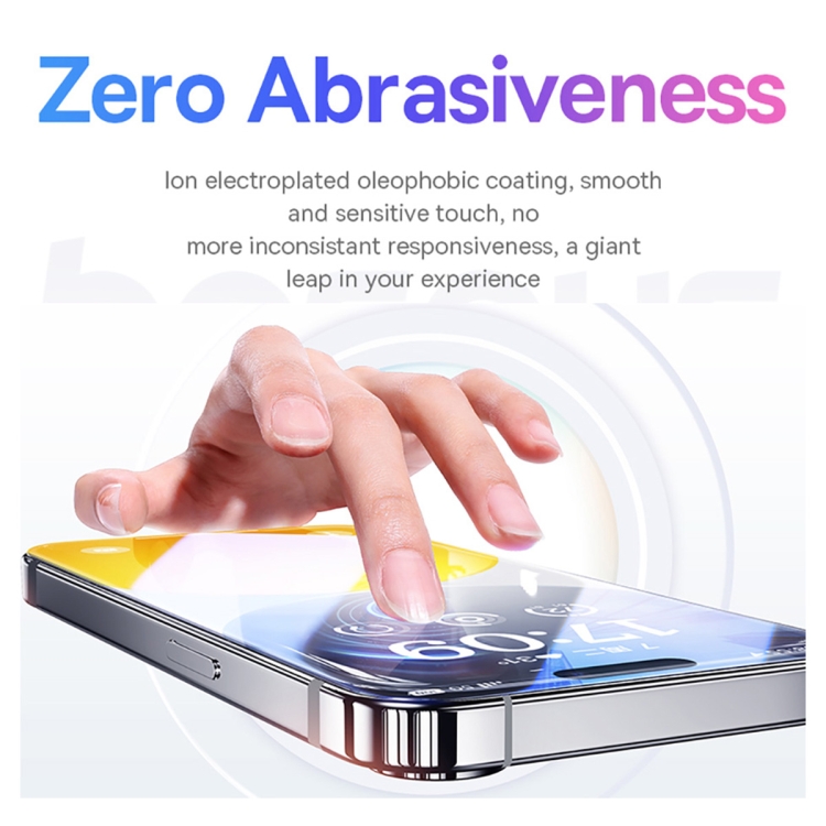 For iPhone 15 Pro Baseus Diamond Series Full-coverage HD Tempered Glass Film For iPhone 15 Pro Baseus Diamond Series Full-coverage HD Tempered Glass Film
