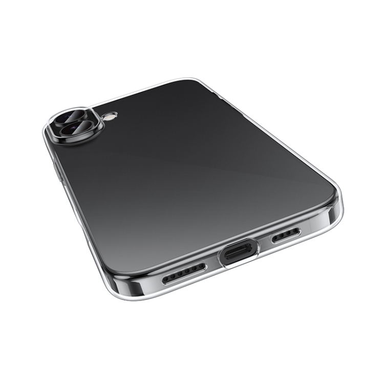 For iPhone 16 BOROFONE Ice Series TPU Phone Case(Transparent) For iPhone 16 BOROFONE Ice Series TPU Phone Case(Transparent)