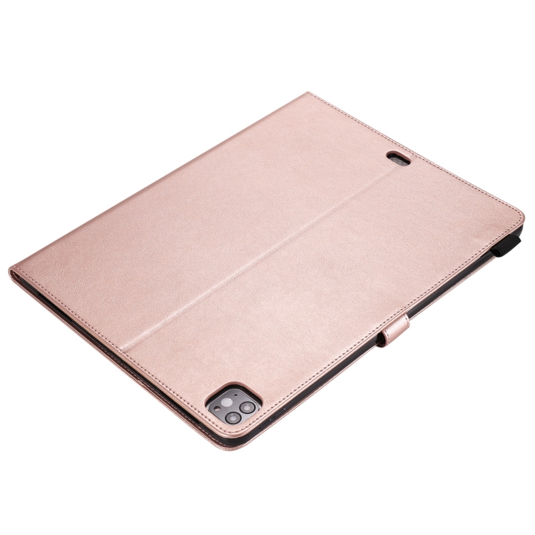 For iPad Pro 12.9 (2020) & (2018) Cat Bee Embossing Pattern Horizontal Flip Leather Tablet Case with Holder & Card Slots & Wallet & Pen Slot(Rose Gold) For iPad Pro 12.9 (2020) & (2018) Cat Bee Embossing Pattern Horizontal Flip Leather Tablet Case with Holder & Card Slots & Wallet & Pen Slot(Rose Gold)