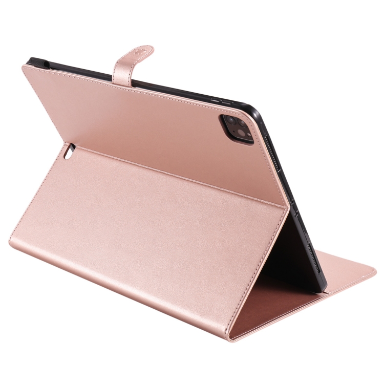 For iPad Pro 12.9 (2020) & (2018) Cat Bee Embossing Pattern Horizontal Flip Leather Tablet Case with Holder & Card Slots & Wallet & Pen Slot(Rose Gold) For iPad Pro 12.9 (2020) & (2018) Cat Bee Embossing Pattern Horizontal Flip Leather Tablet Case with Holder & Card Slots & Wallet & Pen Slot(Rose Gold)