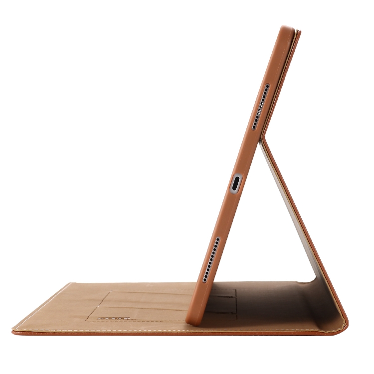 For iPad Pro 11 inch (2020) GEBEI PU+TPU Horizontal Flip Protective Tablet Case with Holder & Card Slots(Brown) For iPad Pro 11 inch (2020) GEBEI PU+TPU Horizontal Flip Protective Tablet Case with Holder & Card Slots(Brown)