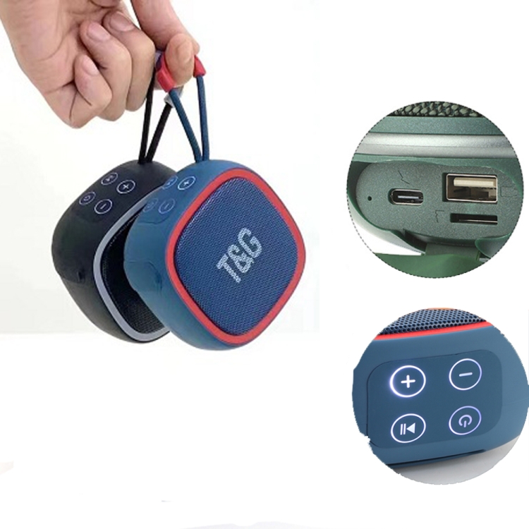 T&G TG659 Outdoor Portable TWS Mini Bluetooth Speaker(Black) T&G TG659 Outdoor Portable TWS Mini Bluetooth Speaker(Black)