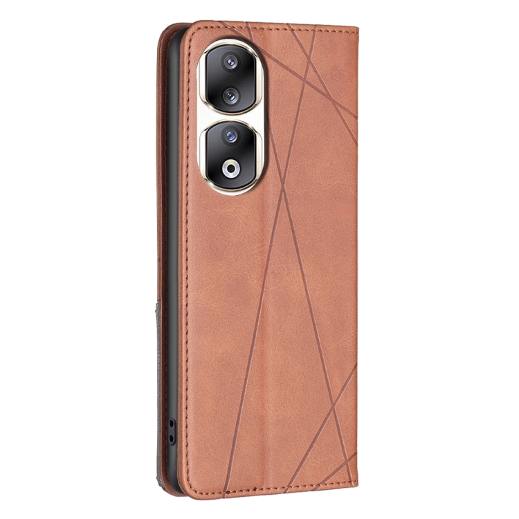 For Honor Magic6 Lite 5G / X9b 5G PU Leather Phone Case Flip Wallet Waxy  Crazy Horse Texture - Brown Wholesale