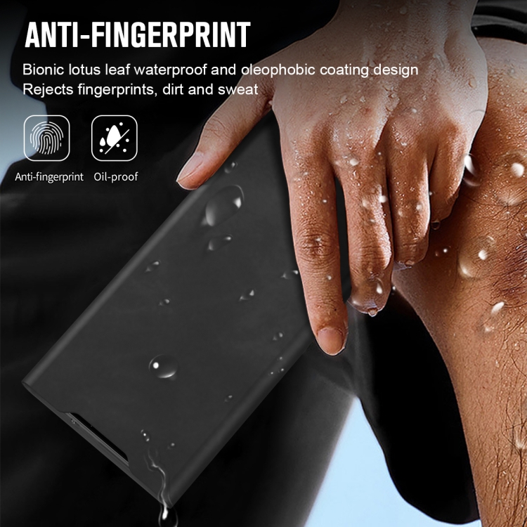 For Samsung Galaxy S23+ 5G Magnetic Napa Texture Leather Phone Case with Holder(Black)