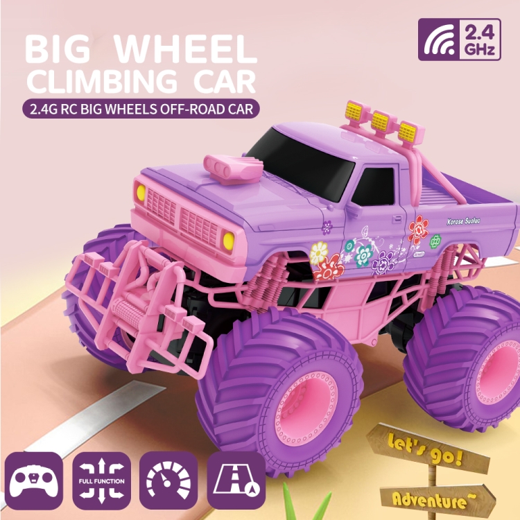 JJR/C Q157 Barbie Color Télécommande Big Foot Escalade Voiture (Modèle A  Hummer)