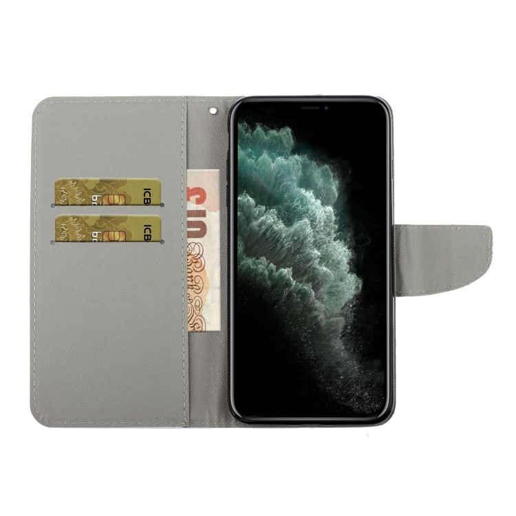 For iPhone 11 Pro Max Colored Drawing Pattern Horizontal Flip Leather Case with Holder & Card Slots & Wallet(Four Butterflies) For iPhone 11 Pro Max Colored Drawing Pattern Horizontal Flip Leather Case with Holder & Card Slots & Wallet(Four Butterflies)