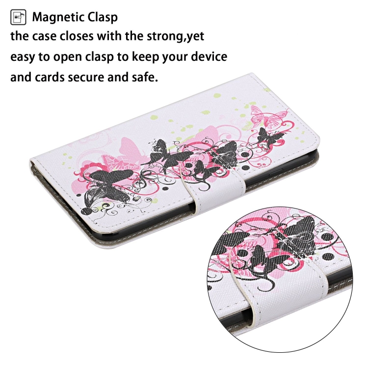 For iPhone 11 Pro Max Colored Drawing Pattern Horizontal Flip Leather Case with Holder & Card Slots & Wallet(Four Butterflies) For iPhone 11 Pro Max Colored Drawing Pattern Horizontal Flip Leather Case with Holder & Card Slots & Wallet(Four Butterflies)