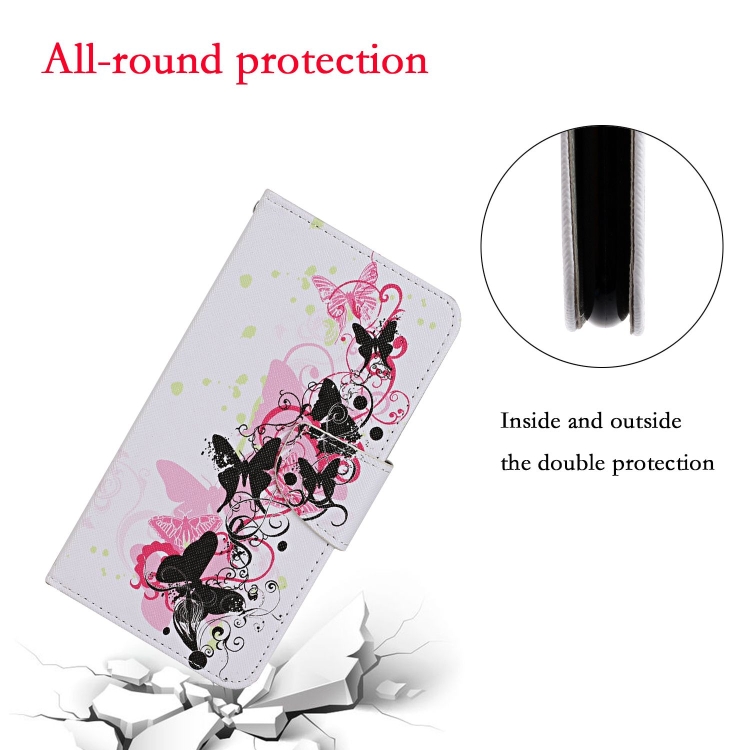 For iPhone 11 Pro Max Colored Drawing Pattern Horizontal Flip Leather Case with Holder & Card Slots & Wallet(Four Butterflies) For iPhone 11 Pro Max Colored Drawing Pattern Horizontal Flip Leather Case with Holder & Card Slots & Wallet(Four Butterflies)