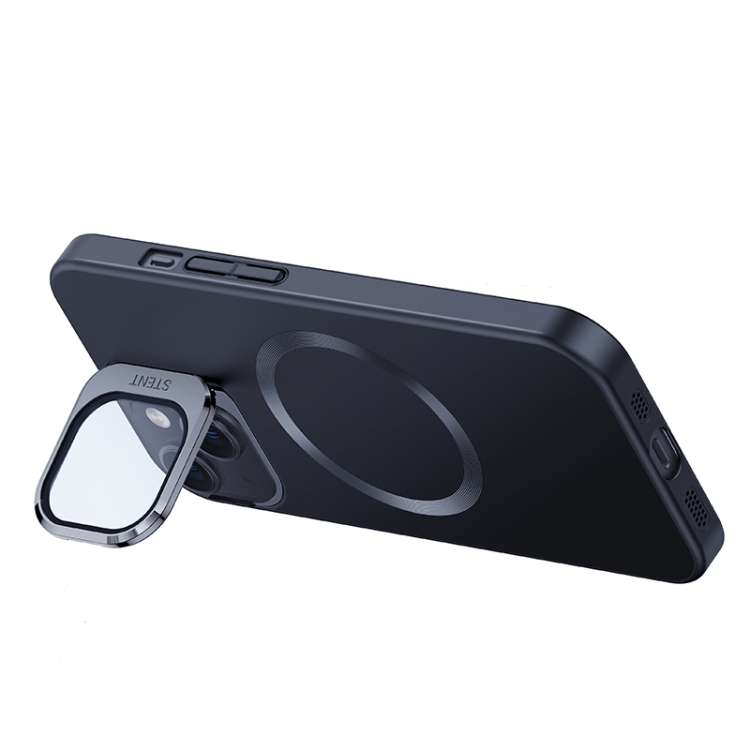 For iPhone 15 USAMS Geyue Series MagSafe Phone Case(White) - 2