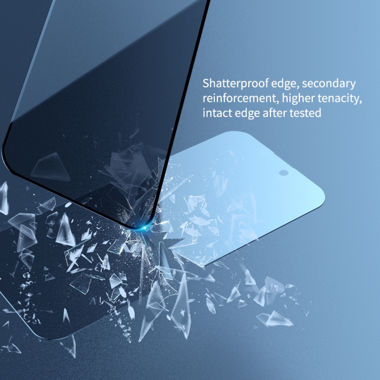 For iPhone 15 Pro NILLKIN Guardian Full Coverage Privacy Tempered Glass Film For iPhone 15 Pro NILLKIN Guardian Full Coverage Privacy Tempered Glass Film