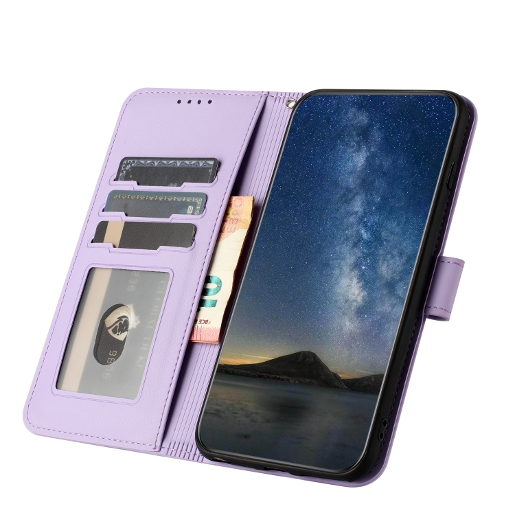 For Samsung Galaxy S22 Datura Flower Embossed Flip Leather Phone Case(Purple) For Samsung Galaxy S22 Datura Flower Embossed Flip Leather Phone Case(Purple)