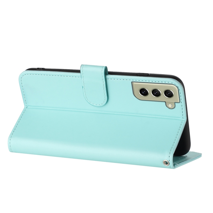 For Samsung Galaxy S22+ Datura Flower Embossed Flip Leather Phone Case(Light blue) For Samsung Galaxy S22+ Datura Flower Embossed Flip Leather Phone Case(Light blue)