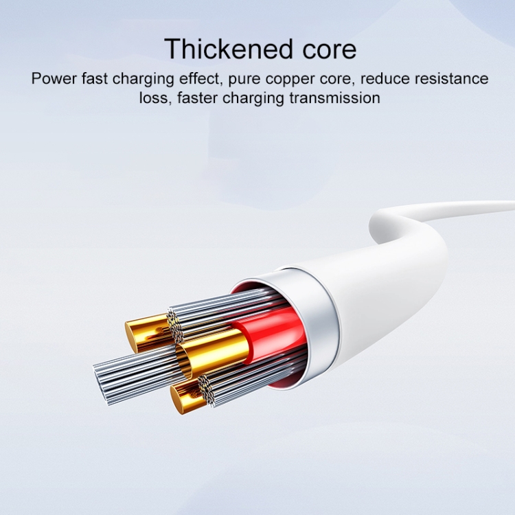 Yesido CA153 PD 20W USB-C / Type-C to 8 Pin Charging Data Cable, Length: 1m(White) Yesido CA153 PD 20W USB-C / Type-C to 8 Pin Charging Data Cable, Length: 1m(White)