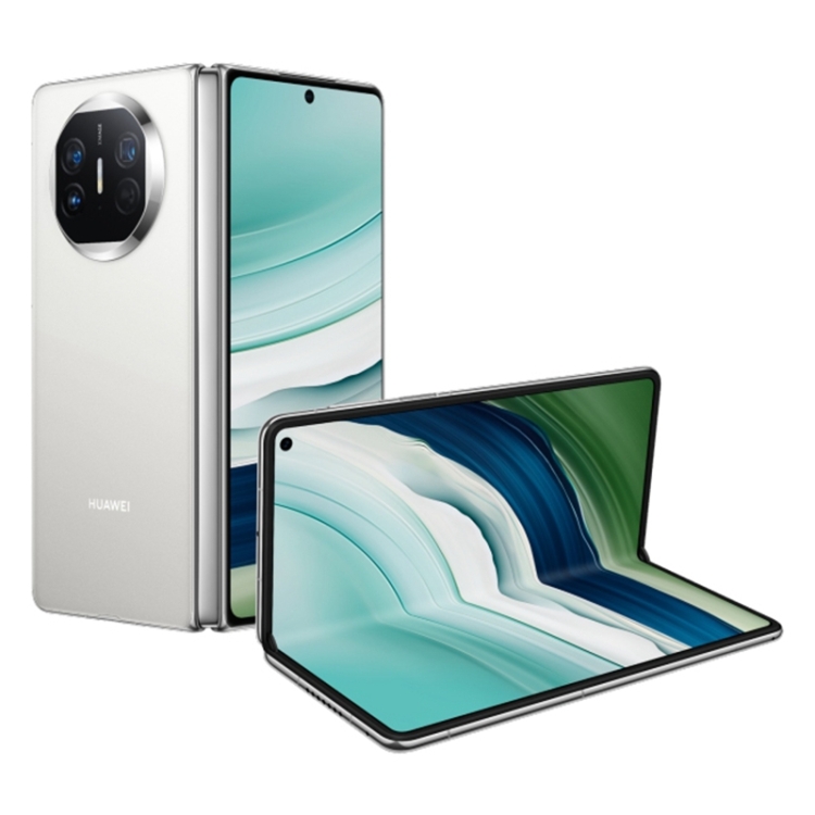 HUAWEI Mate X5, 12GB+256GB, 7.85 inch + 6.4 inch HarmonyOS 4.0.0 Kirin 9000S 7nm Octa-Core 2.16GHz, OTG, NFC, Not Support Google Play(White)
