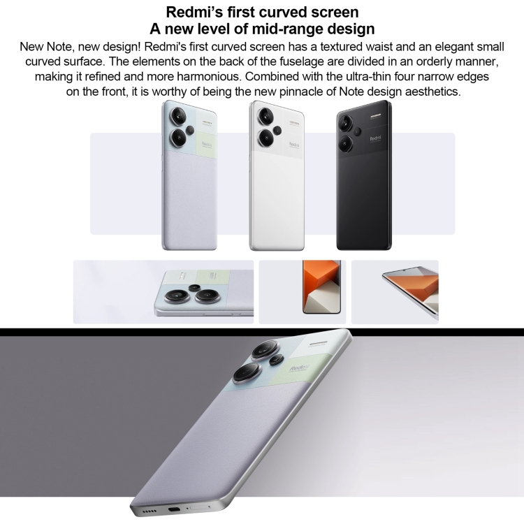 Xiaomi Redmi Note 13 Pro+ 5G 12GB/512GB Blanco - Teléfono móvil, redmi note  13 pro plus cristal templado