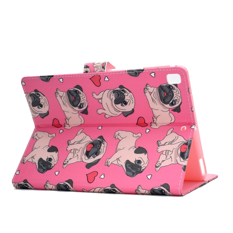 For iPad 9.7 (2017/2018) & Air 2 & Air Colored Drawing Pattern Horizontal Flip PU Leather Case with Holder & Card Slot & Sleep / Wake-up Function(Love Dog) For iPad 9.7 (2017/2018) & Air 2 & Air Colored Drawing Pattern Horizontal Flip PU Leather Case with Holder & Card Slot & Sleep / Wake-up Function(Love Dog)