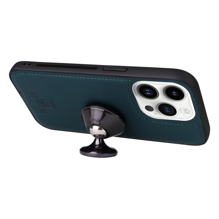 For iPhone 14 Pro BETOPNICE BN-005 2 in 1 Detachable Imitate Genuine Leather Phone Case(Blue)
