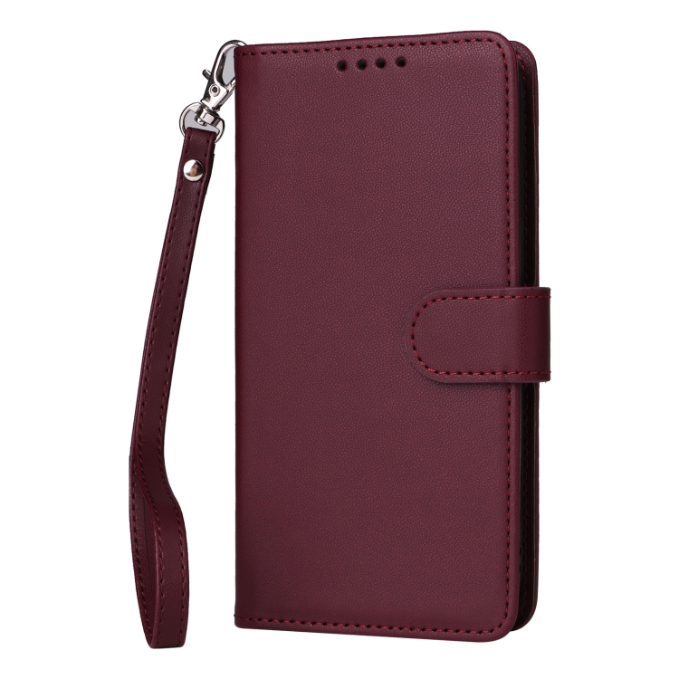 For iPhone 16 Plus BETOPNICE BN-005 2 in 1 Detachable Imitate Genuine Leather Phone Case(Wine Red) For iPhone 16 Plus BETOPNICE BN-005 2 in 1 Detachable Imitate Genuine Leather Phone Case(Wine Red)