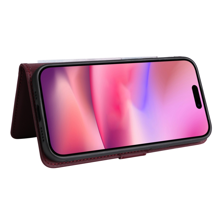 For iPhone 16 Plus BETOPNICE BN-005 2 in 1 Detachable Imitate Genuine Leather Phone Case(Wine Red) For iPhone 16 Plus BETOPNICE BN-005 2 in 1 Detachable Imitate Genuine Leather Phone Case(Wine Red)