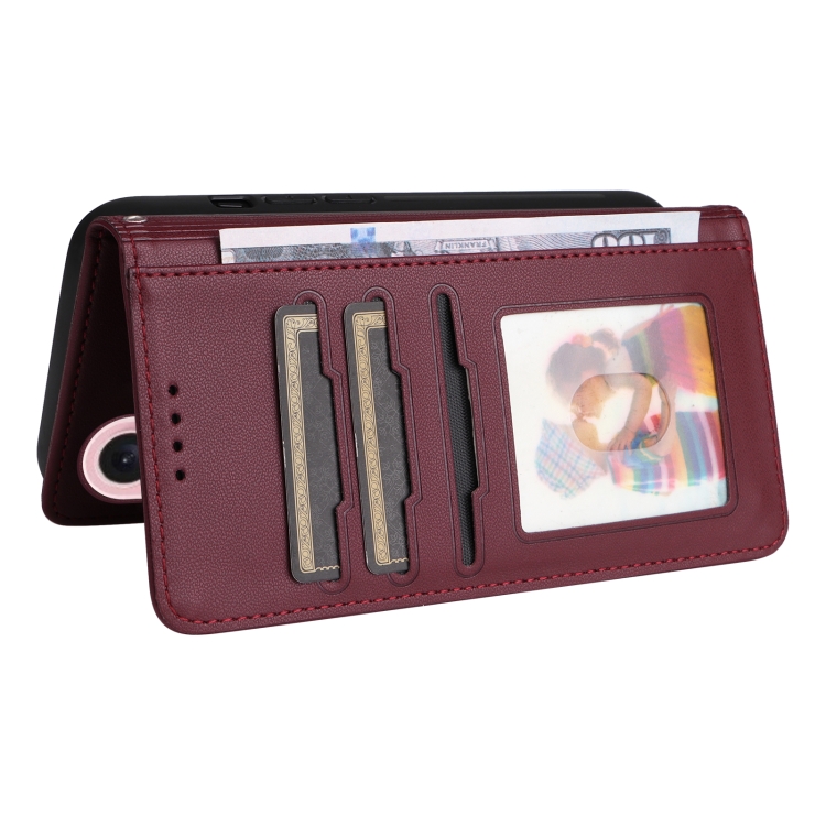 For iPhone 16 Plus BETOPNICE BN-005 2 in 1 Detachable Imitate Genuine Leather Phone Case(Wine Red) For iPhone 16 Plus BETOPNICE BN-005 2 in 1 Detachable Imitate Genuine Leather Phone Case(Wine Red)