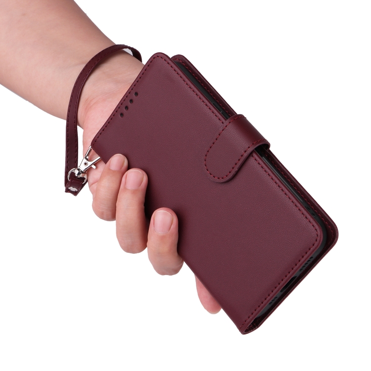 For iPhone 16 Plus BETOPNICE BN-005 2 in 1 Detachable Imitate Genuine Leather Phone Case(Wine Red) For iPhone 16 Plus BETOPNICE BN-005 2 in 1 Detachable Imitate Genuine Leather Phone Case(Wine Red)