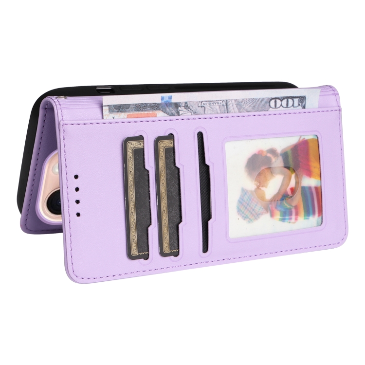 For iPhone 16 Pro Max BETOPNICE BN-005 2 in 1 Detachable Imitate Genuine Leather Phone Case(Light Purple) For iPhone 16 Pro Max BETOPNICE BN-005 2 in 1 Detachable Imitate Genuine Leather Phone Case(Light Purple)