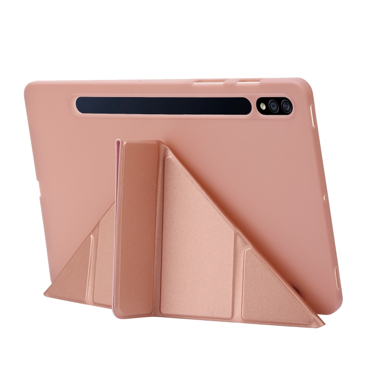 For Samsung Galaxy Tab S9 Deformation Silicone Leather Tablet Case(Dark Green) For Samsung Galaxy Tab S9 Deformation Silicone Leather Tablet Case(Dark Green)