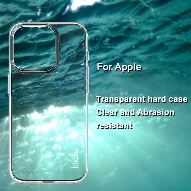 For iPhone 15 Pro IMAK Wing II Wear-resisting Crystal Phone Case For iPhone 15 Pro IMAK Wing II Wear-resisting Crystal Phone Case
