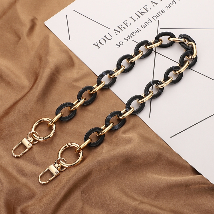 L204 Acrylic Handmade Chain Phone Lanyard with Gasket, Model:L204-FS-40cm