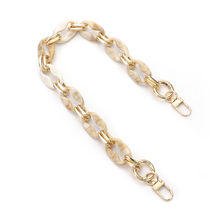 L203 Acrylic Resin Chain Phone Lanyard With Gasket, Model:L203-JS-40cm