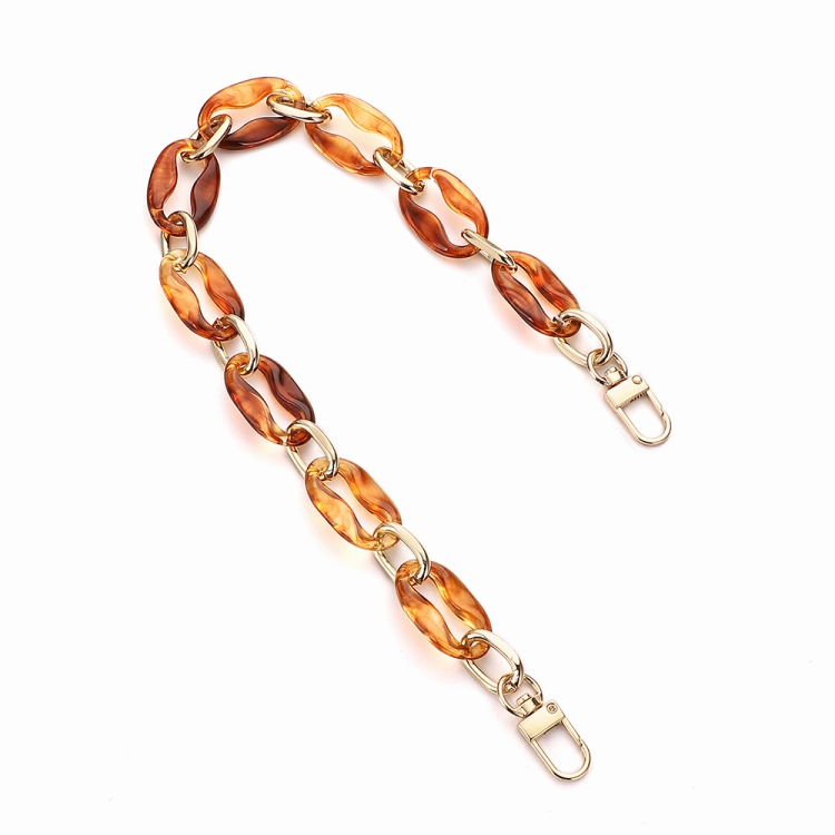 L203 Acrylic Resin Chain Phone Lanyard With Gasket, Model:L203-JS-40cm