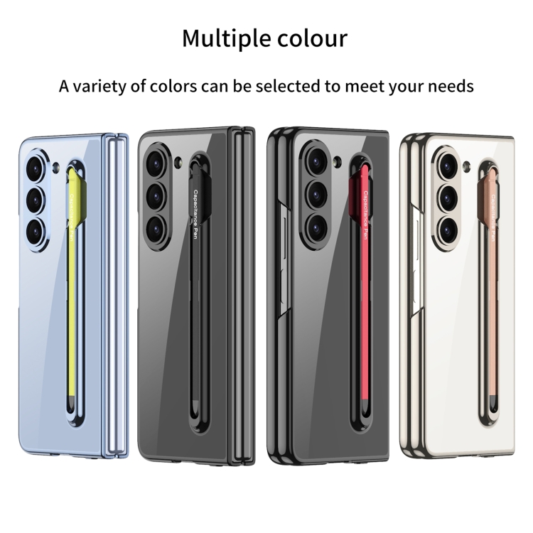 For Samsung Galaxy Z Fold5 5G GKK Integrated PC Phone Case with Pen Slot, No Include Pen(Blue) For Samsung Galaxy Z Fold5 5G GKK Integrated PC Phone Case with Pen Slot, No Include Pen(Blue)