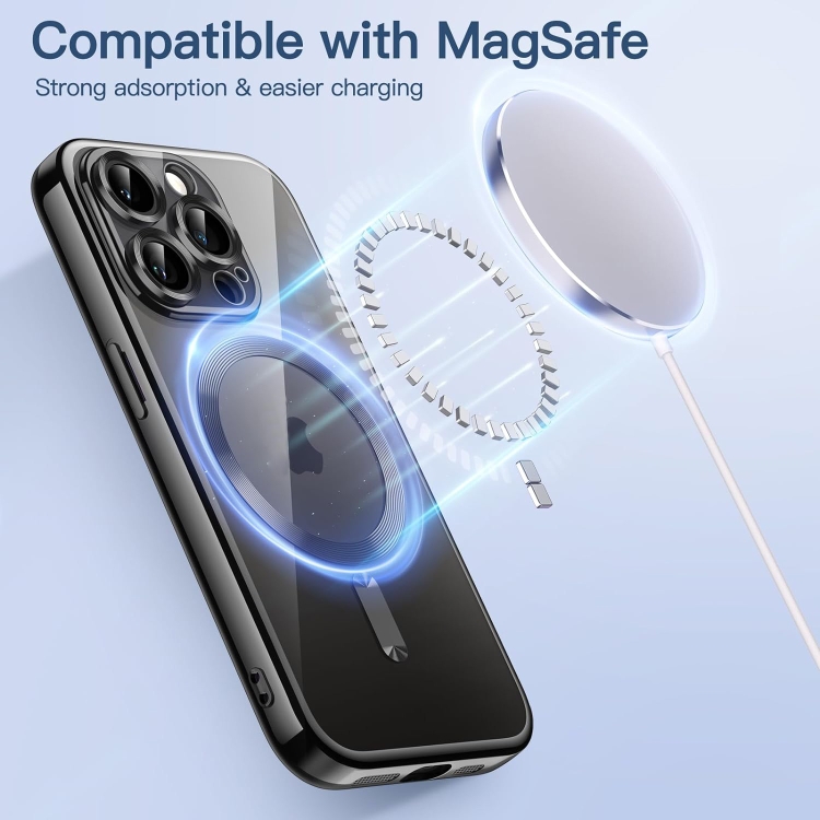 Pour iPhone 15 Pro Max Support de protection d'objectif galvanisé