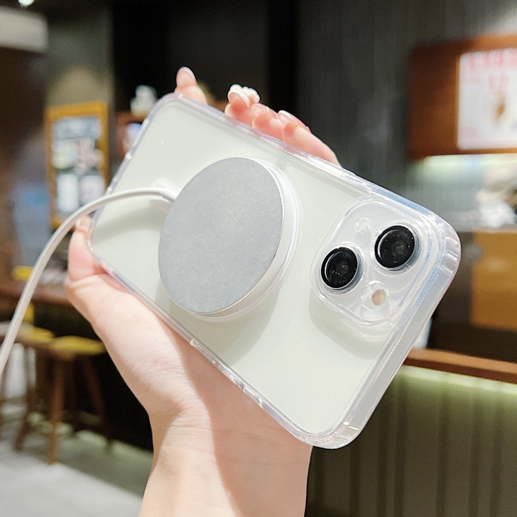 For iPhone 11 Acrylic MagSafe Magnetic Lens Film Protection Phone Case(Transparent) For iPhone 11 Acrylic MagSafe Magnetic Lens Film Protection Phone Case(Transparent)
