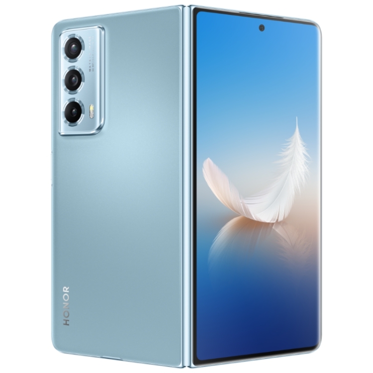 Honor Magic Vs2, 12GB+256GB, Side Fingerprint, 7.92 inch + 6.43 inch MagicOS 7.2 Snapdragon 8+ Gen1 Octa-Core 3.0GHz, OTG, NFC, Not Support Google Play(Blue)