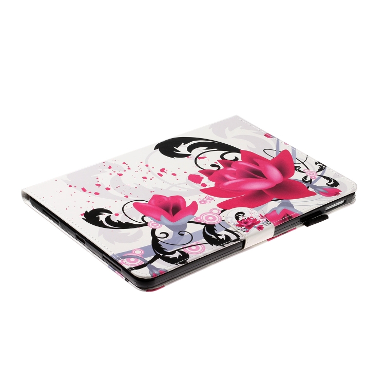 For iPad Pro 11 (2020) Colored Drawing Pattern Horizontal Flip PU Leather Tablet Case with Holder & Card Slot & Sleep / Wake-up Function(Flowers) For iPad Pro 11 (2020) Colored Drawing Pattern Horizontal Flip PU Leather Tablet Case with Holder & Card Slot & Sleep / Wake-up Function(Flowers)
