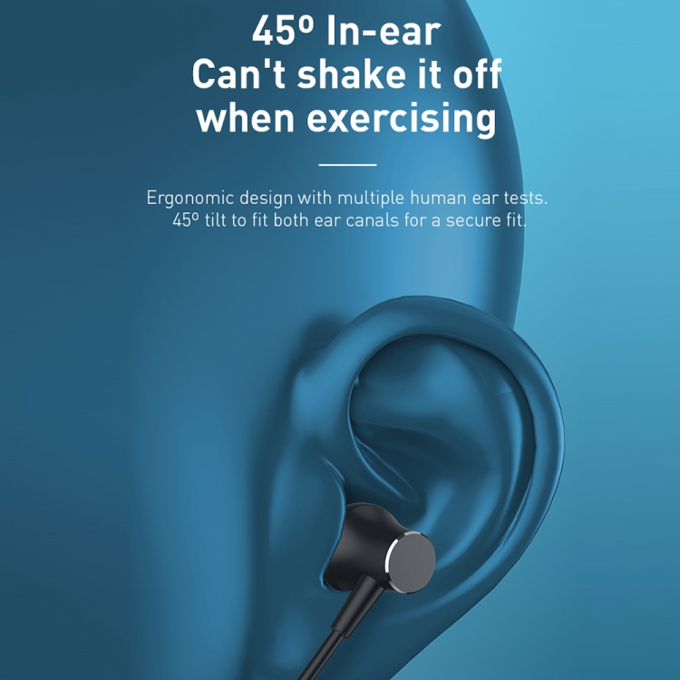 Hileo Hi75 Wireless Bluetooth Hanging Neck In-ear Sports Earphone(Black)