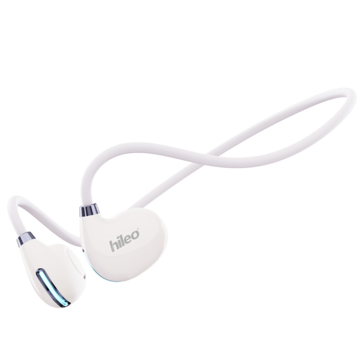 Hileo Hi73 Wireless Bluetooth Hanging Neck IPX4 Sports Earphone(White)