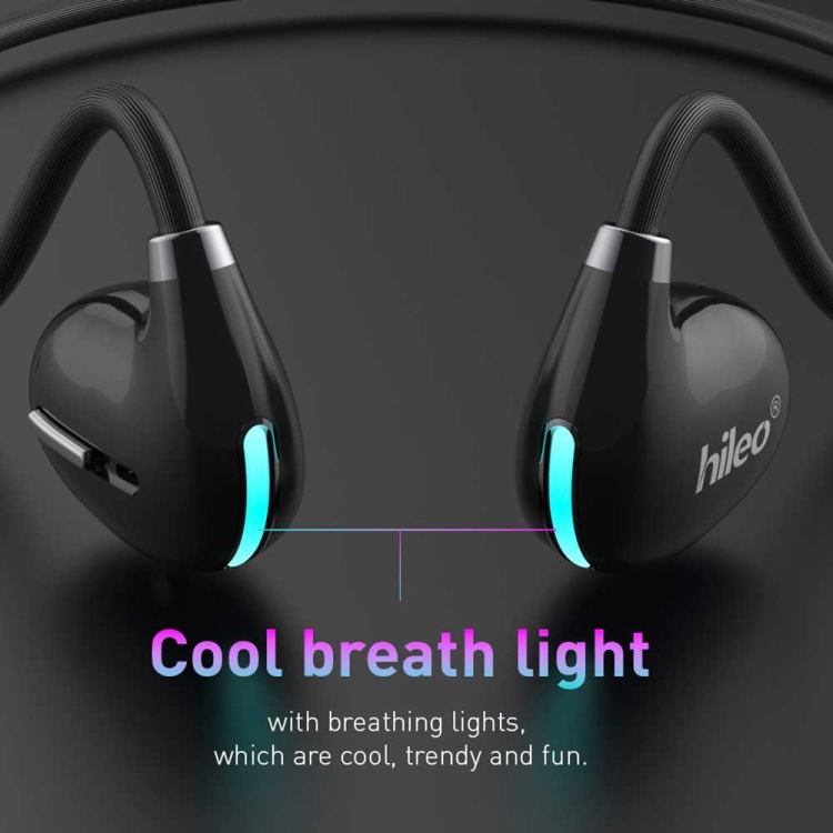 Hileo Hi73 Wireless Bluetooth Hanging Neck IPX4 Sports Earphone(White)
