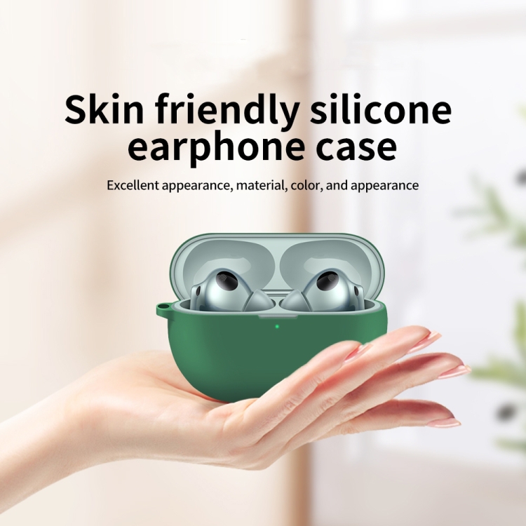 Para Huawei FreeBuds Pro 3 Funda protectora de silicona para auriculares  inalámbricos (púrpura)